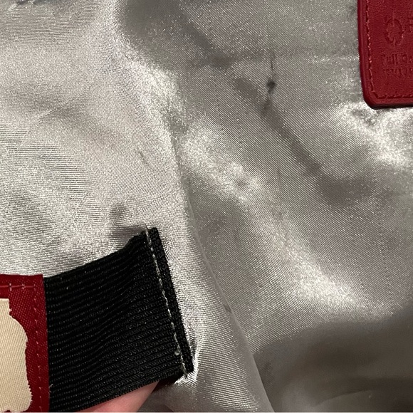 Franklin Covey vintage shoulder handbag tote Red - Picture 14 of 15